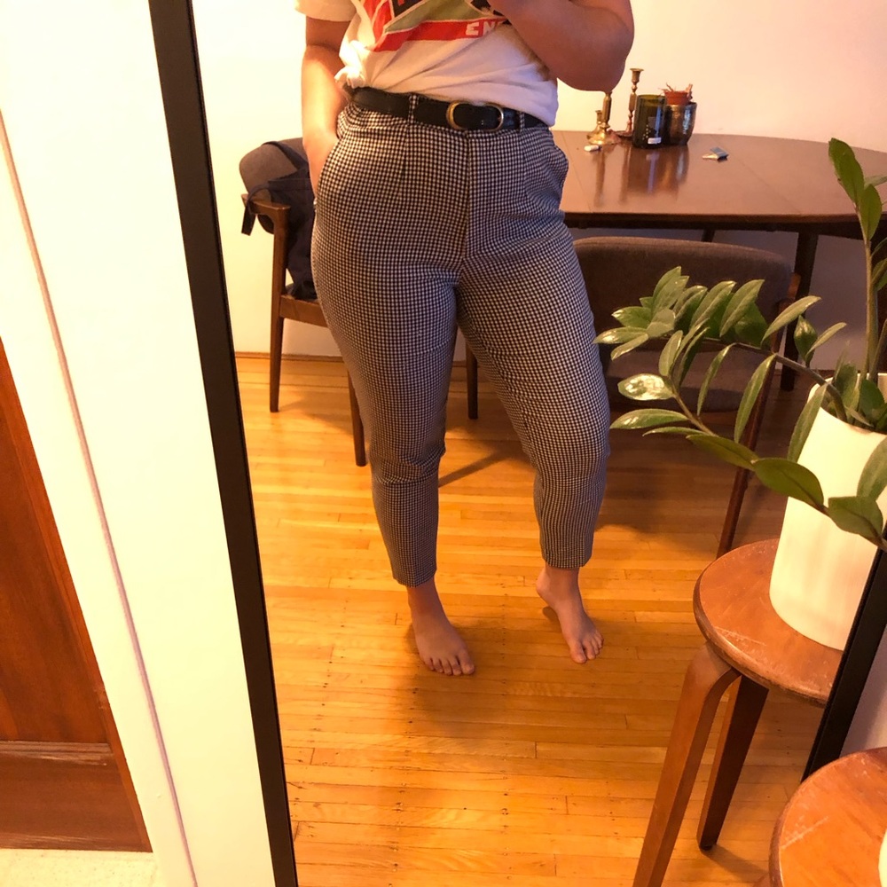 Gingham pants